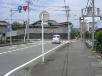 泉町現況写真(神田川町で撮影しています。)