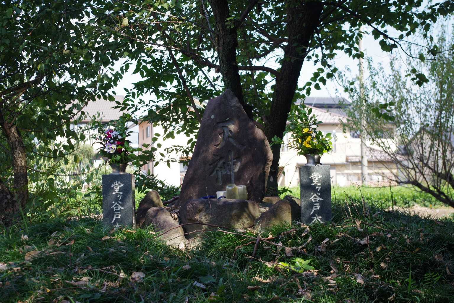 近くで天神が祀られる