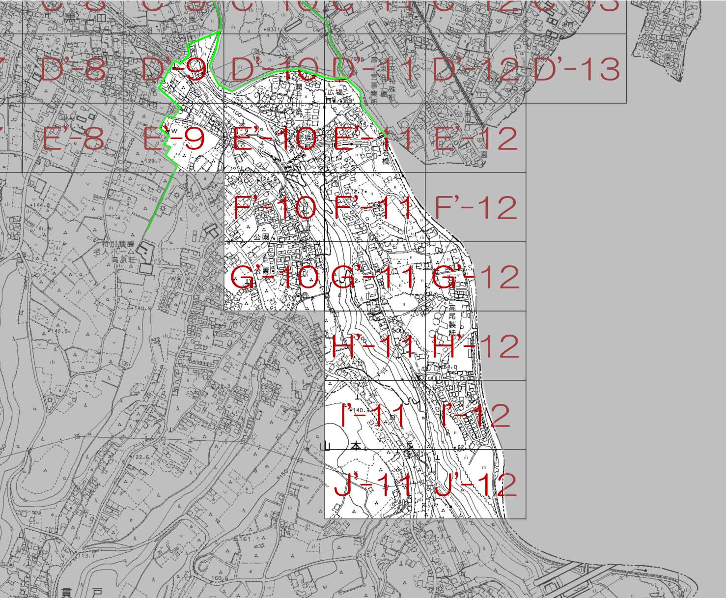 山本の索引図