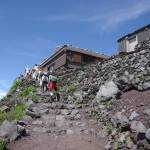 現大宮・村山口登山道(新七合目室)