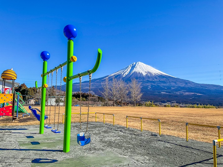 富士山を眺めながら