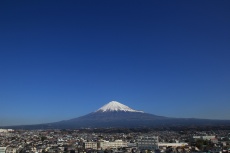 富士宮市役所屋上からの富士山2