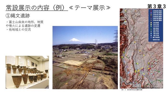 常設展示の内容例(テーマ展示)