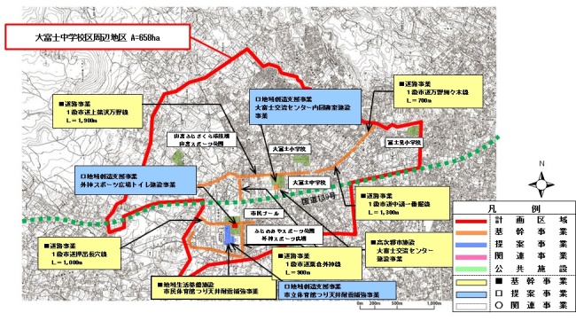 事業位置図