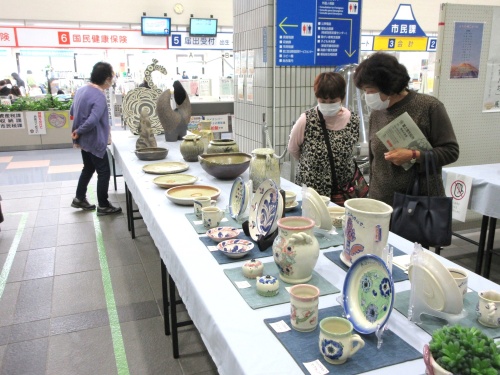展示の様子