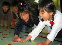 三ツ矢東保育園の園児の皆さん