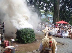 護摩焚き